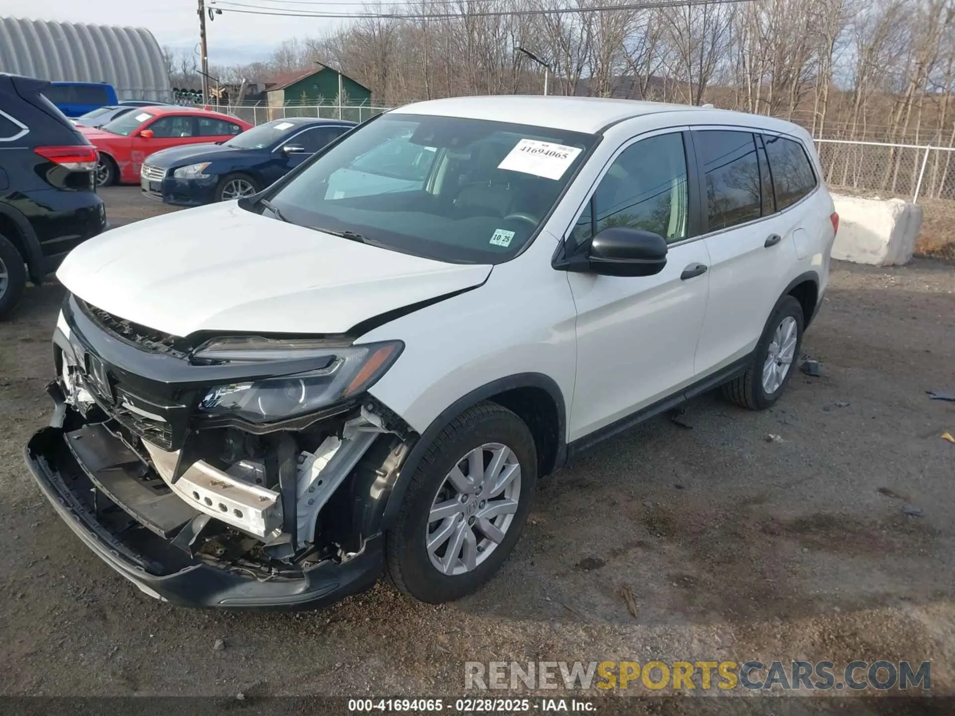 2 fotografías del automóvil dañado 5FNYF6H18KB014802 HONDA PILOT 2019