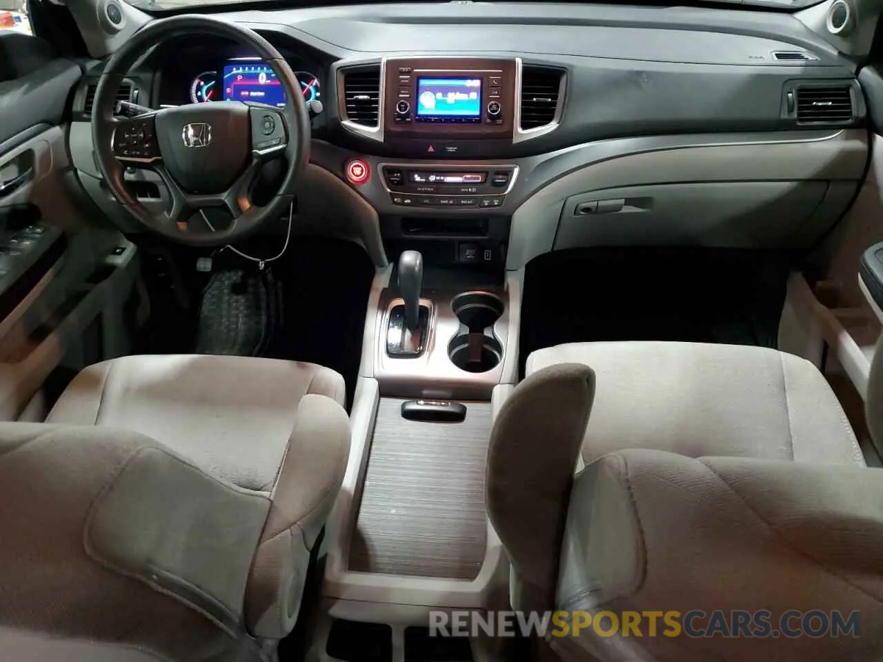 8 fotografías del automóvil dañado 5FNYF6H18KB025587 HONDA PILOT 2019