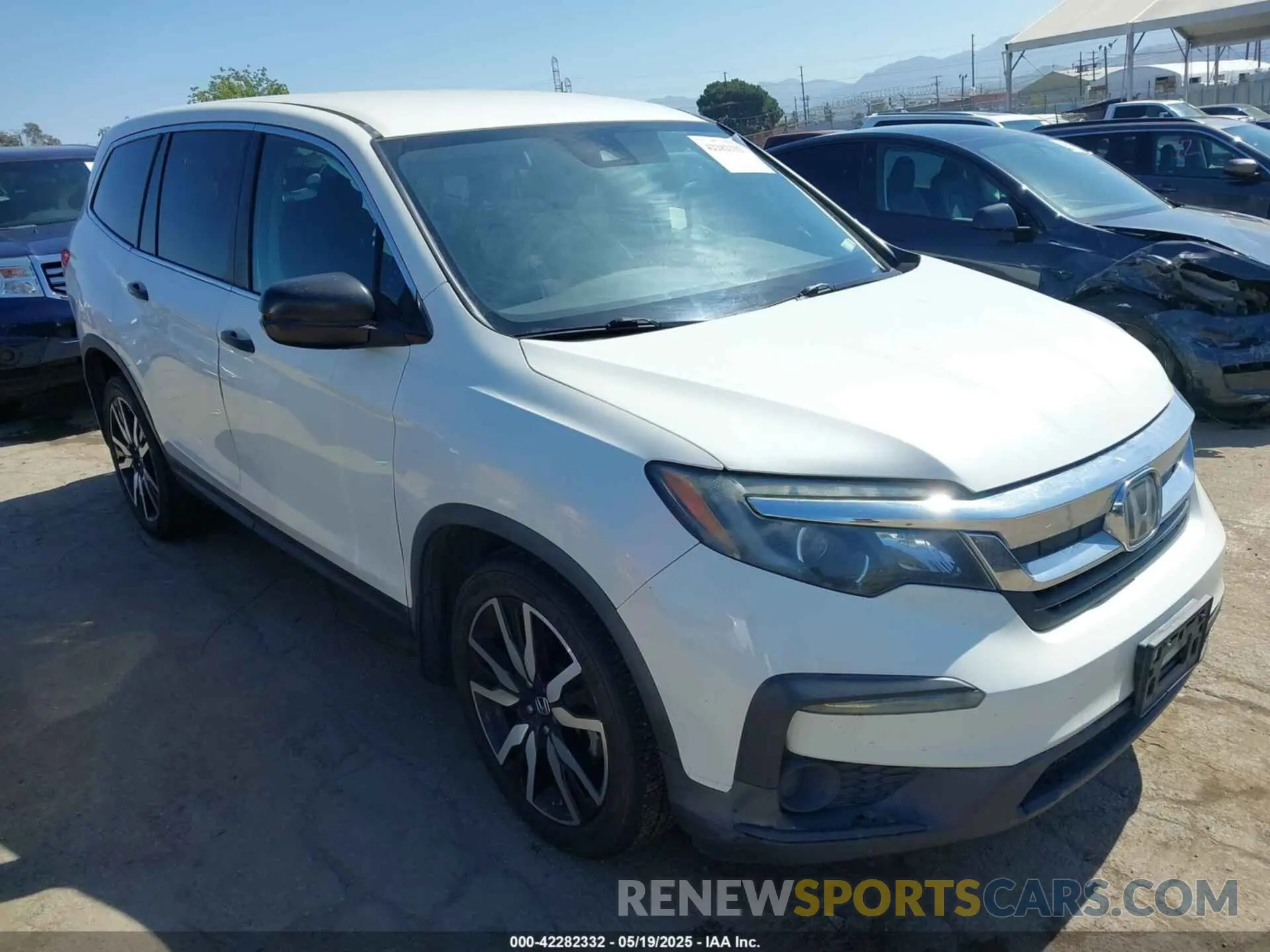 1 fotografías del automóvil dañado 5FNYF6H18KB062784 HONDA PILOT 2019