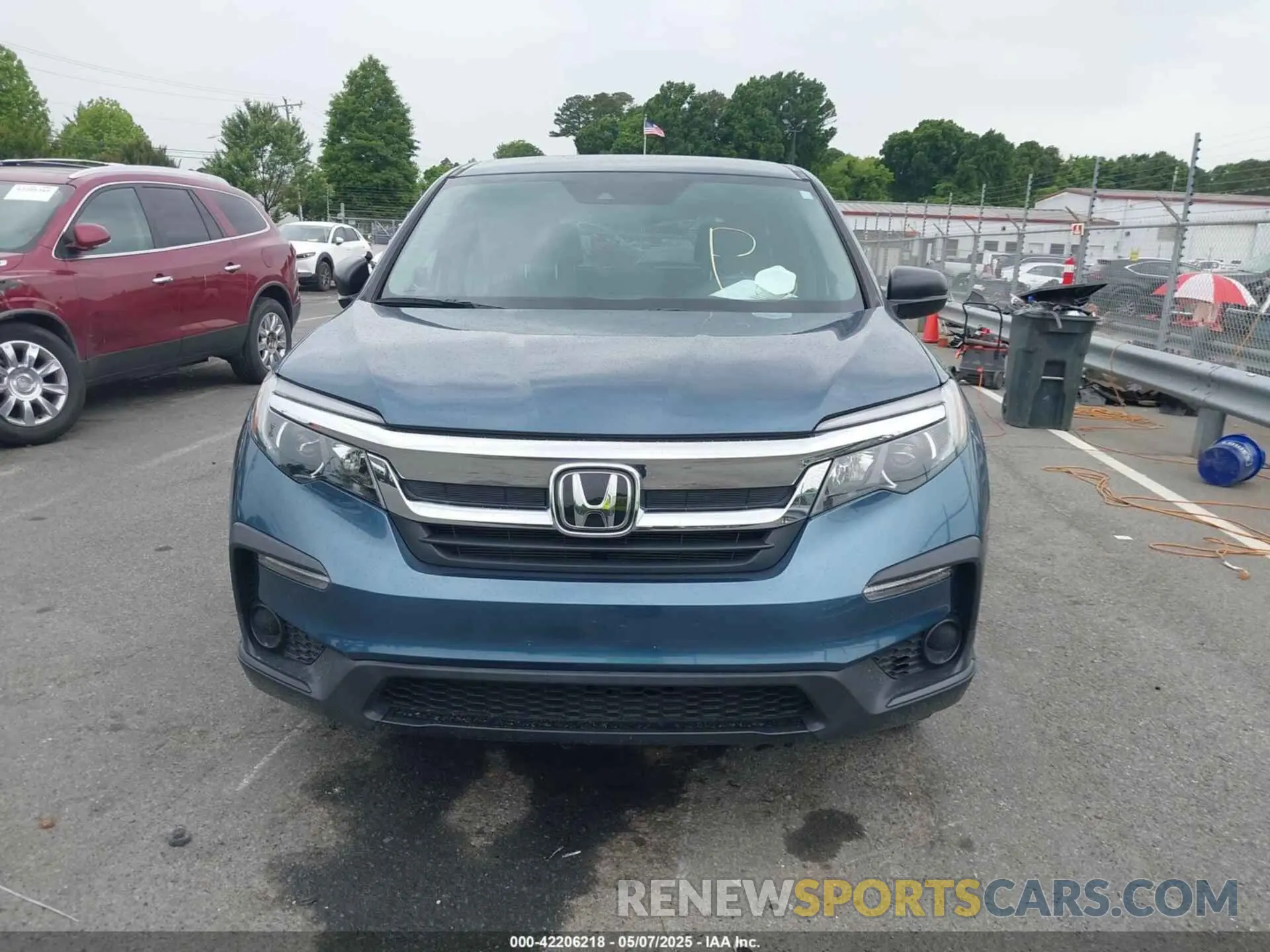 12 fotografías del automóvil dañado 5FNYF6H19KB082025 HONDA PILOT 2019