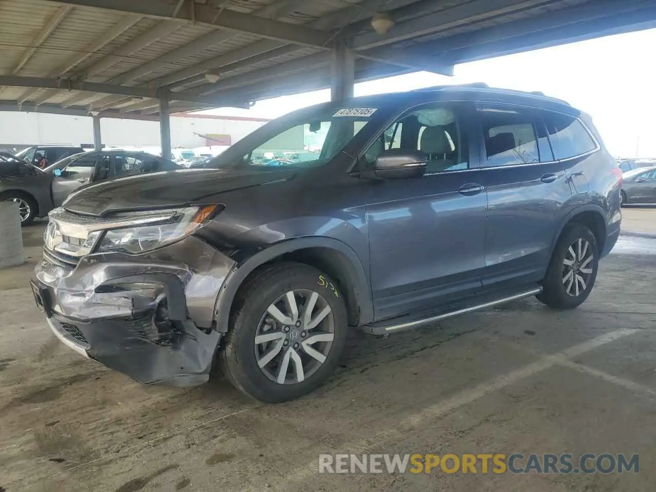 1 fotografías del automóvil dañado 5FNYF6H31KB038103 HONDA PILOT 2019