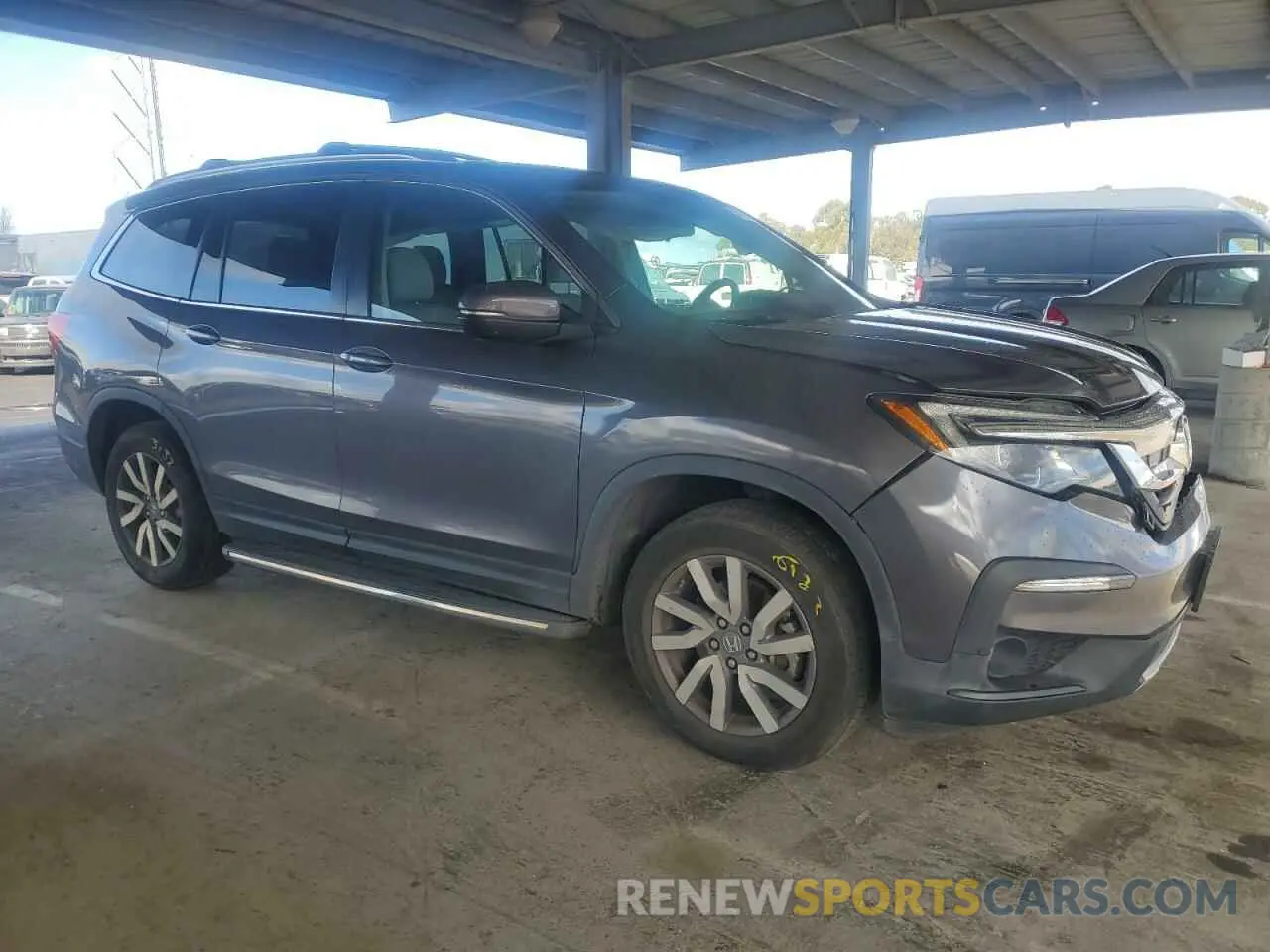 4 fotografías del automóvil dañado 5FNYF6H31KB038103 HONDA PILOT 2019