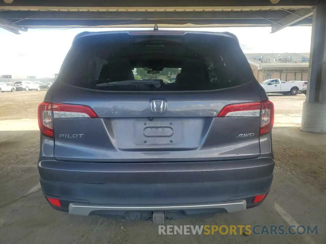 6 fotografías del automóvil dañado 5FNYF6H31KB038103 HONDA PILOT 2019