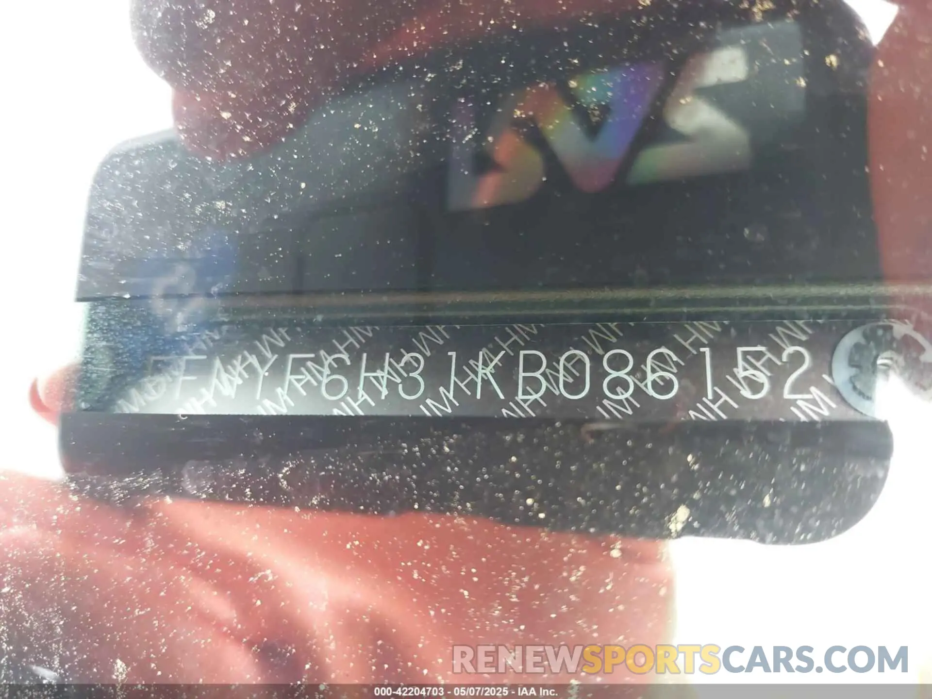 17 fotografías del automóvil dañado 5FNYF6H31KB086152 HONDA PILOT 2019