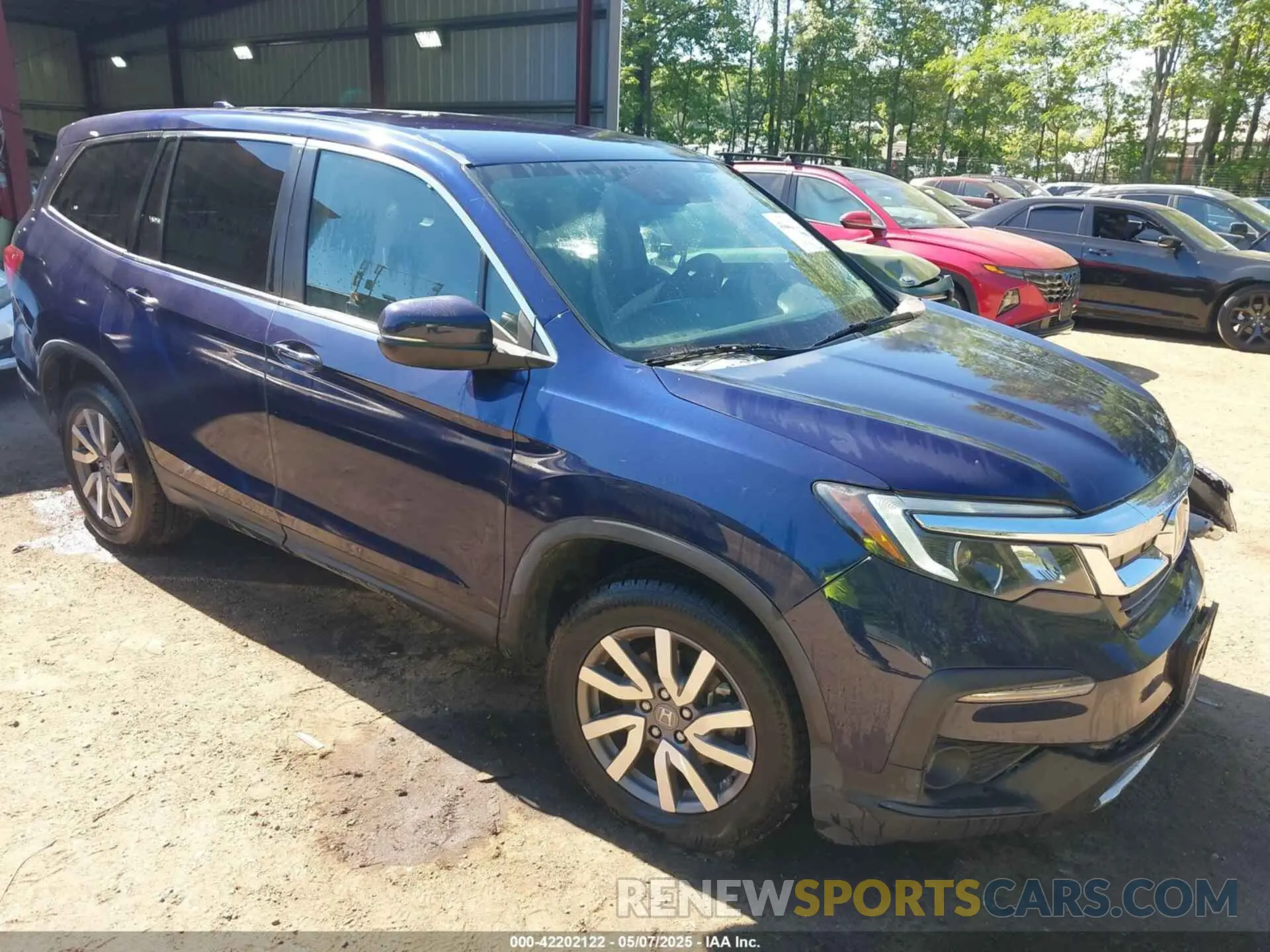 1 fotografías del automóvil dañado 5FNYF6H32KB077783 HONDA PILOT 2019