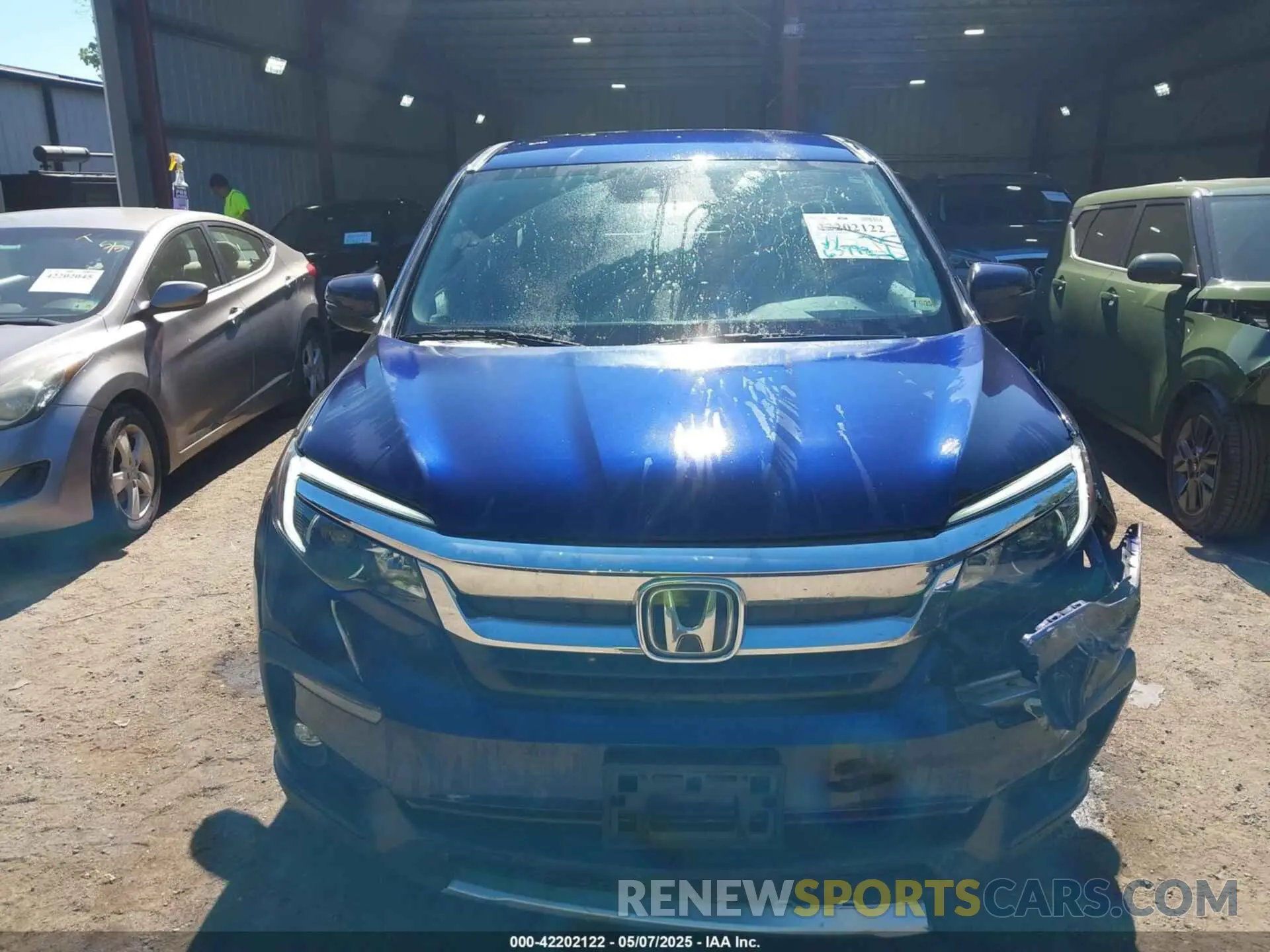 12 fotografías del automóvil dañado 5FNYF6H32KB077783 HONDA PILOT 2019