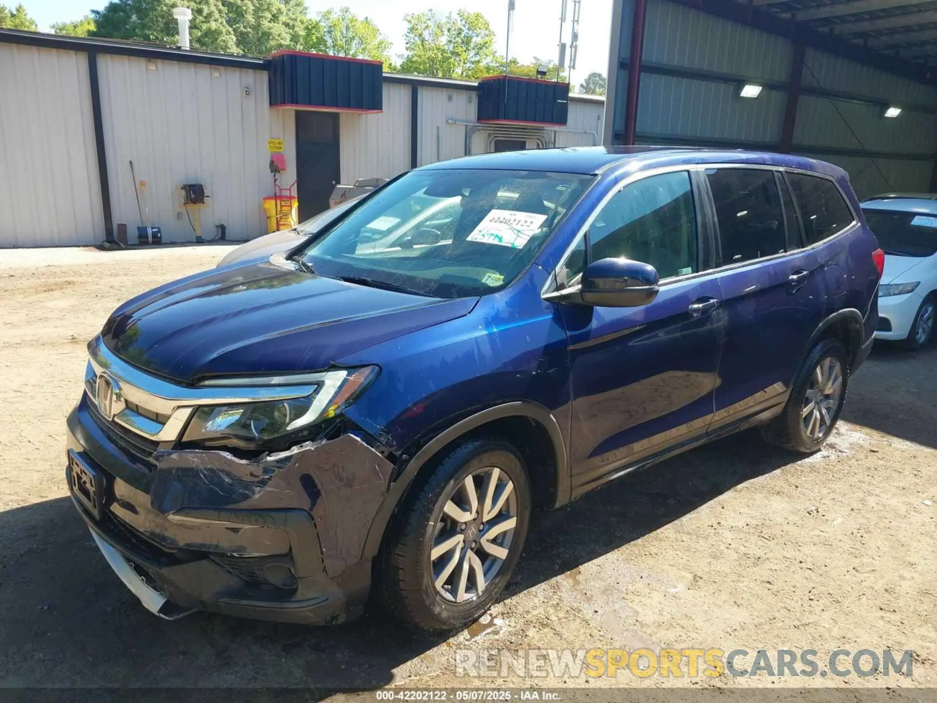 2 fotografías del automóvil dañado 5FNYF6H32KB077783 HONDA PILOT 2019