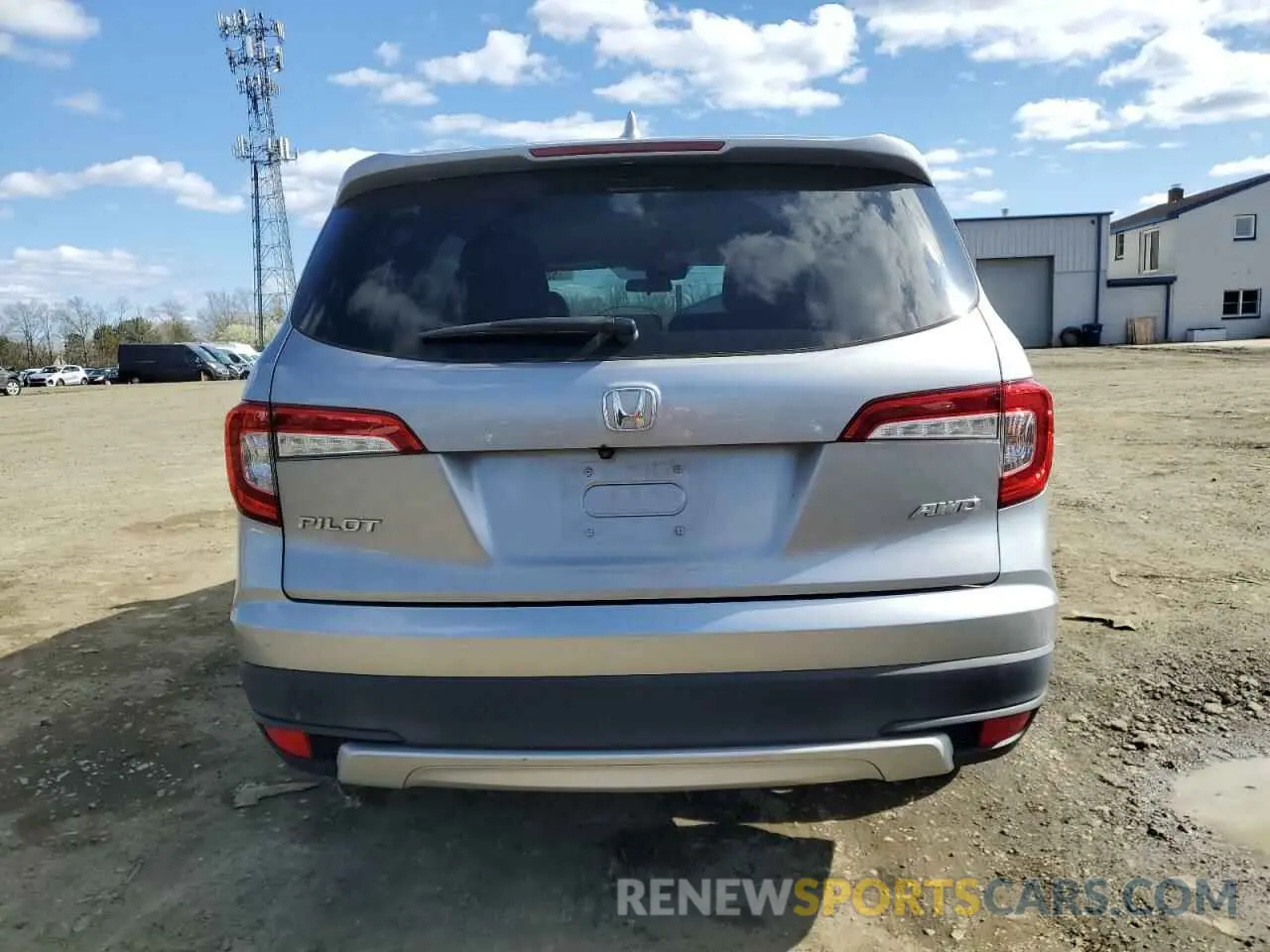 6 fotografías del automóvil dañado 5FNYF6H33KB069417 HONDA PILOT 2019