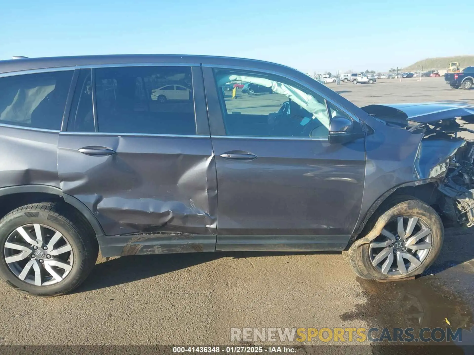 13 fotografías del automóvil dañado 5FNYF6H34KB031257 HONDA PILOT 2019