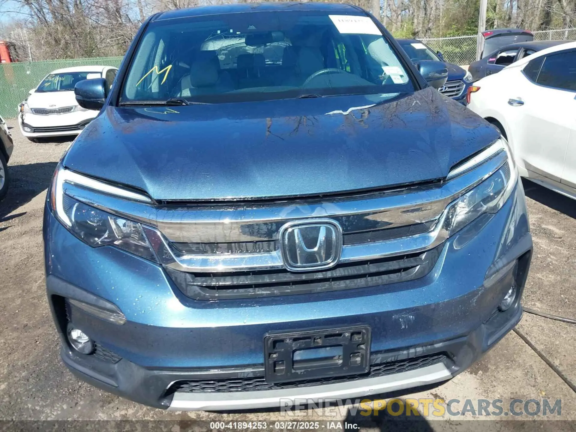 12 fotografías del automóvil dañado 5FNYF6H35KB097588 HONDA PILOT 2019