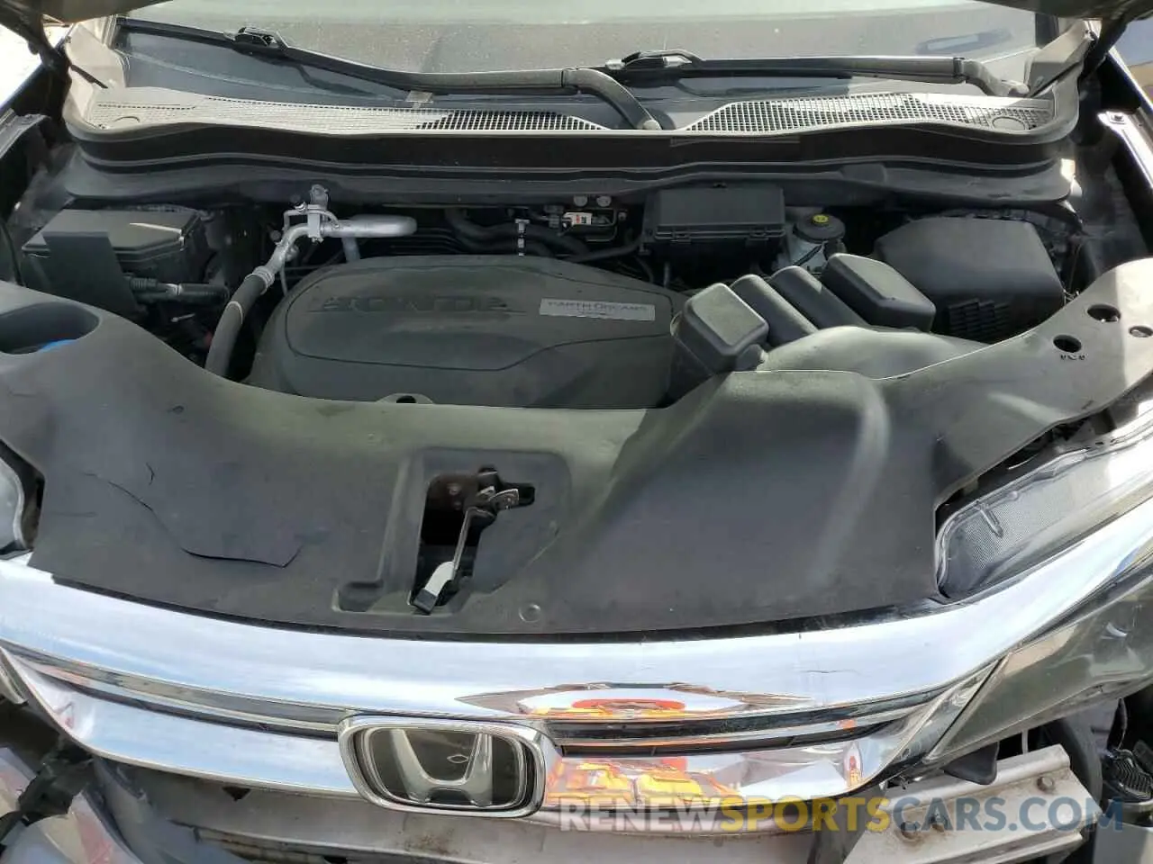 12 fotografías del automóvil dañado 5FNYF6H37KB058288 HONDA PILOT 2019