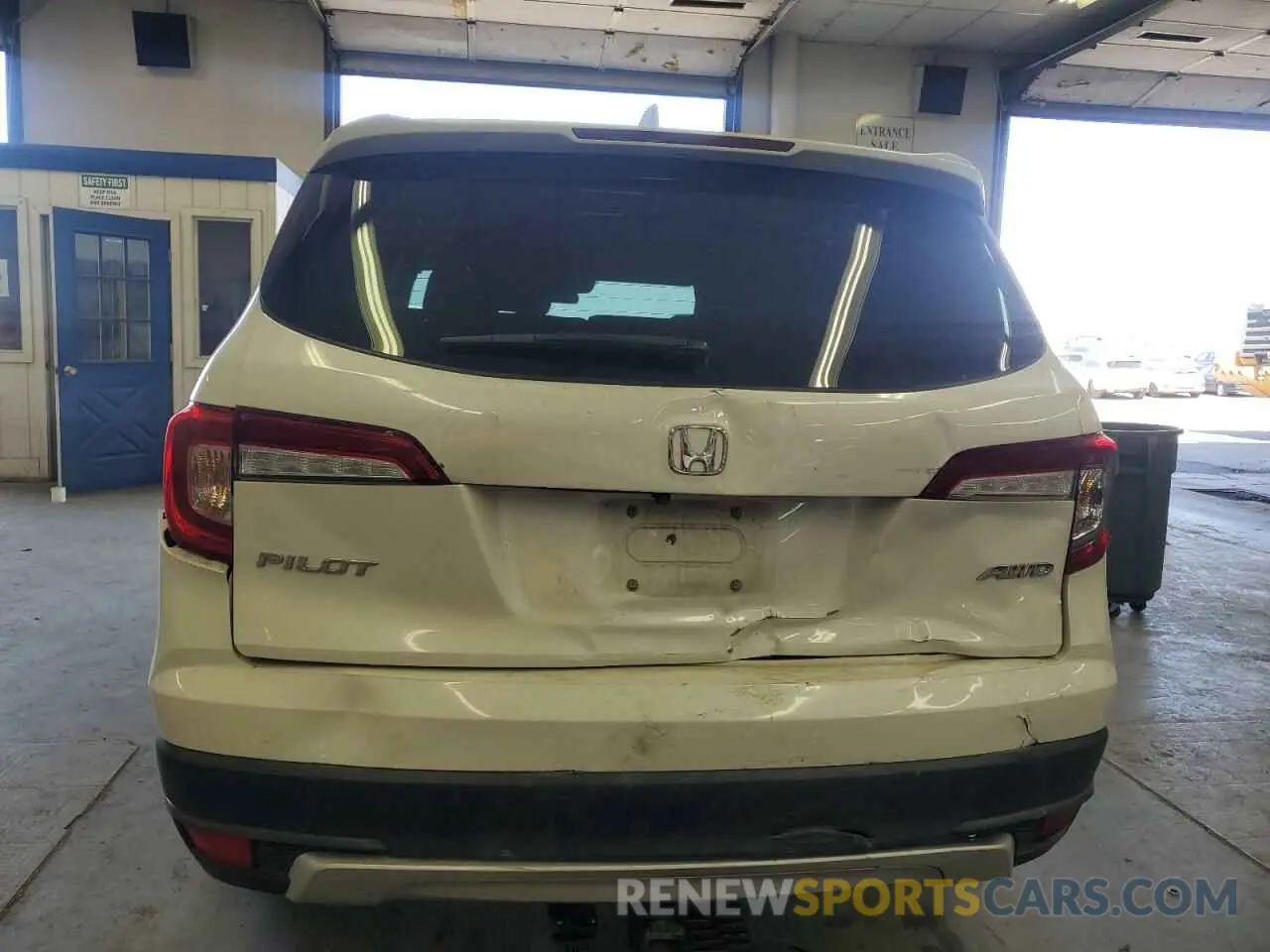 6 fotografías del automóvil dañado 5FNYF6H37KB065015 HONDA PILOT 2019