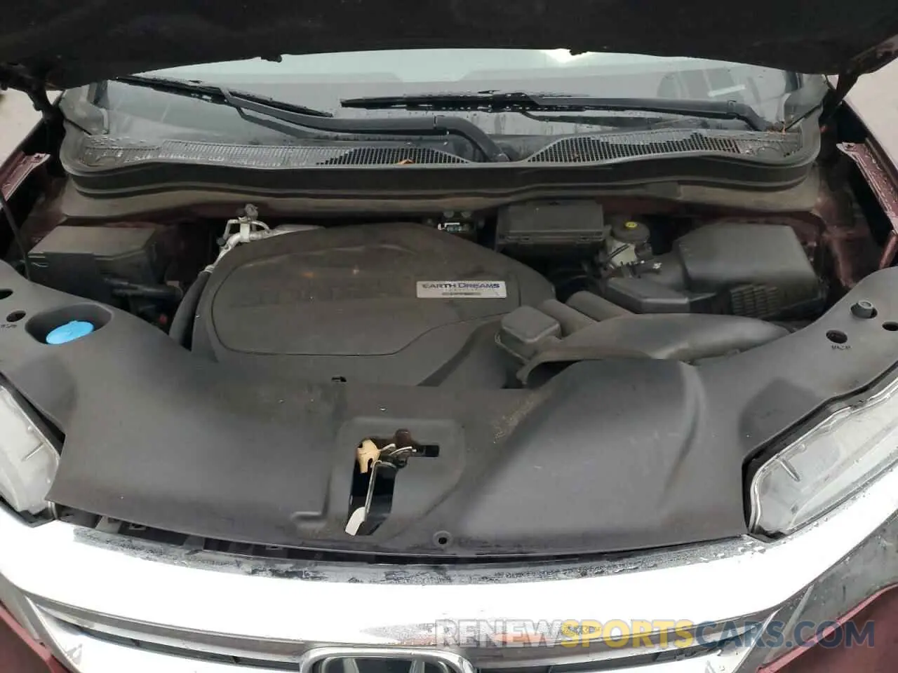13 fotografías del automóvil dañado 5FNYF6H38KB066240 HONDA PILOT 2019