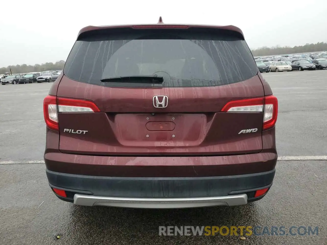 6 fotografías del automóvil dañado 5FNYF6H38KB066240 HONDA PILOT 2019