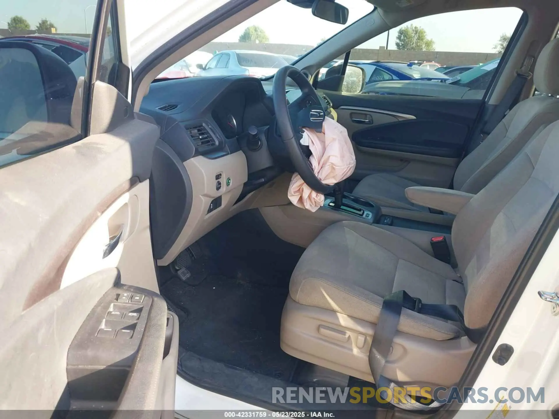 5 fotografías del automóvil dañado 5FNYF6H39KB036213 HONDA PILOT 2019