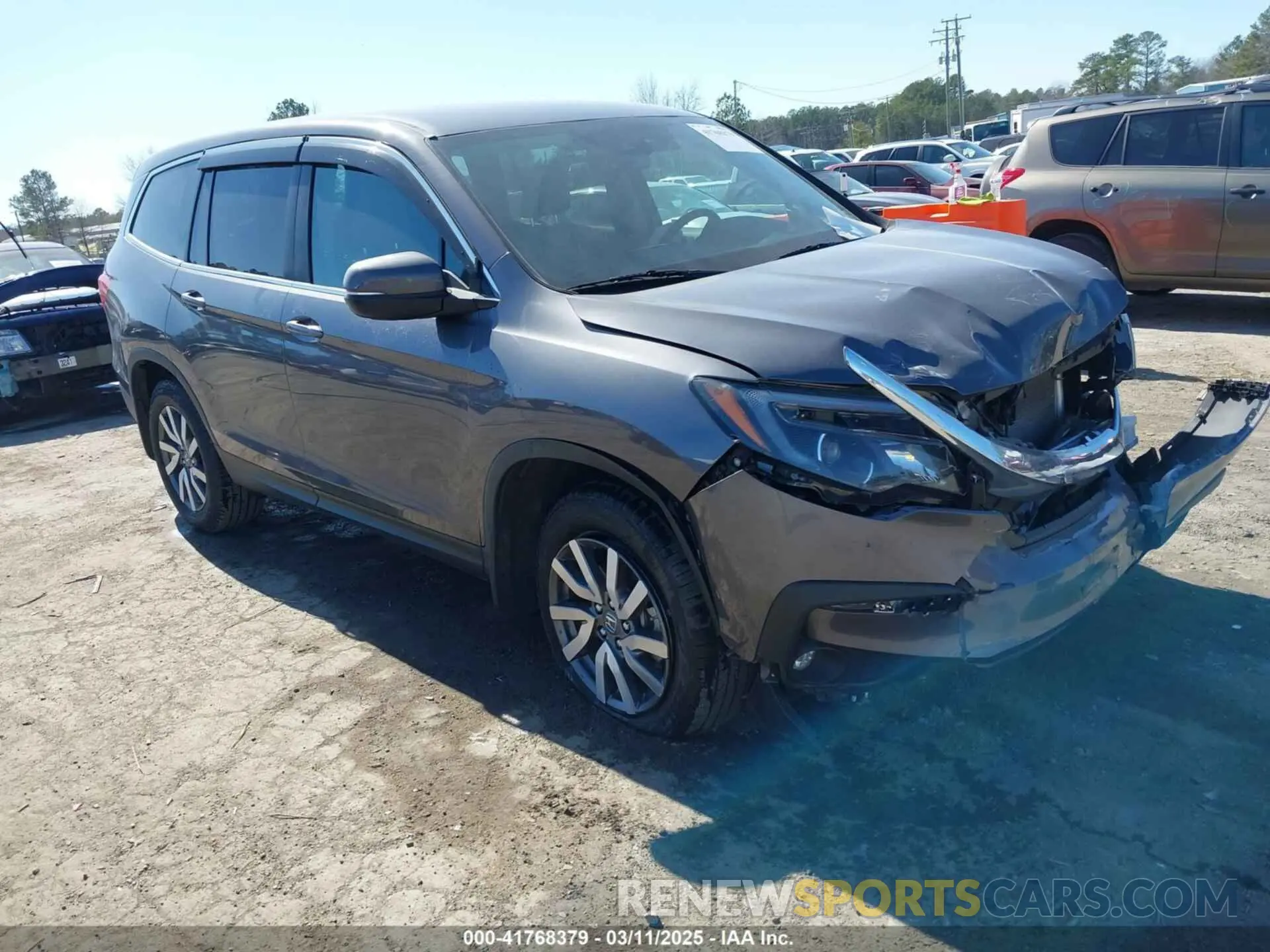 1 fotografías del automóvil dañado 5FNYF6H39KB045168 HONDA PILOT 2019