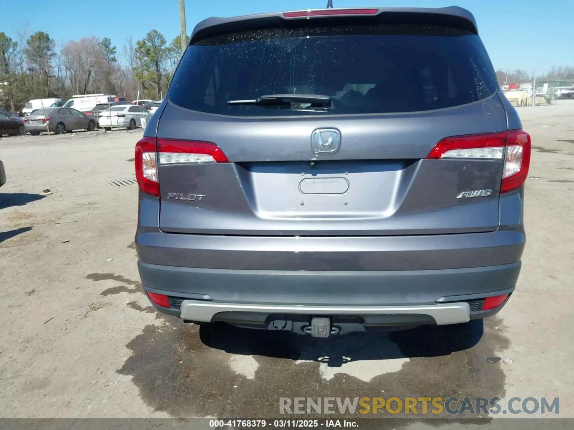 16 fotografías del automóvil dañado 5FNYF6H39KB045168 HONDA PILOT 2019