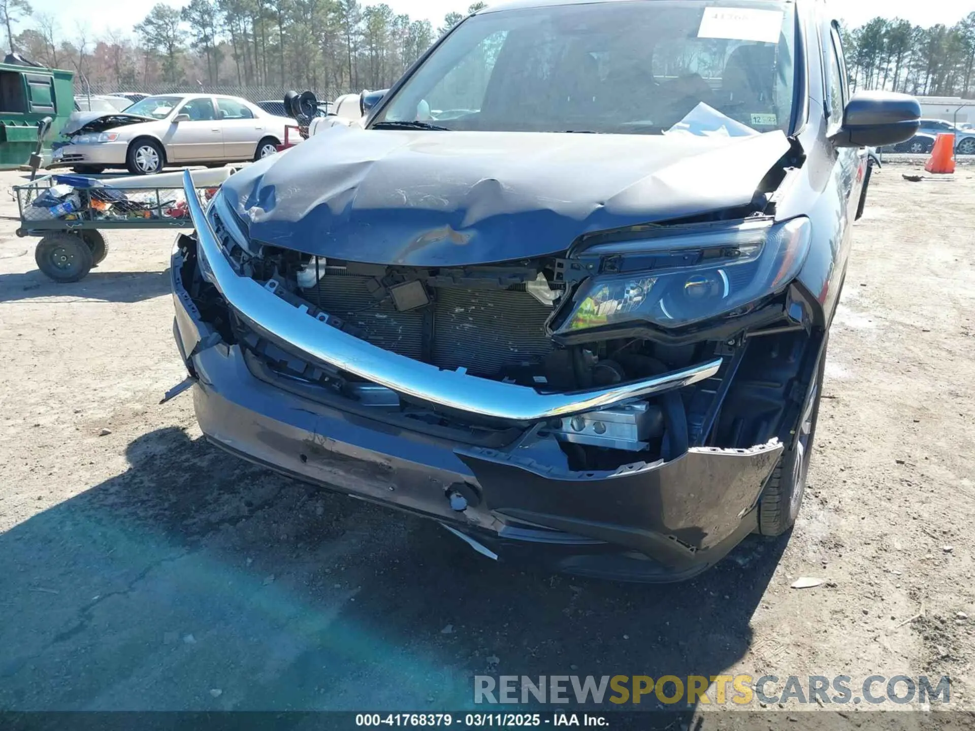 6 fotografías del automóvil dañado 5FNYF6H39KB045168 HONDA PILOT 2019