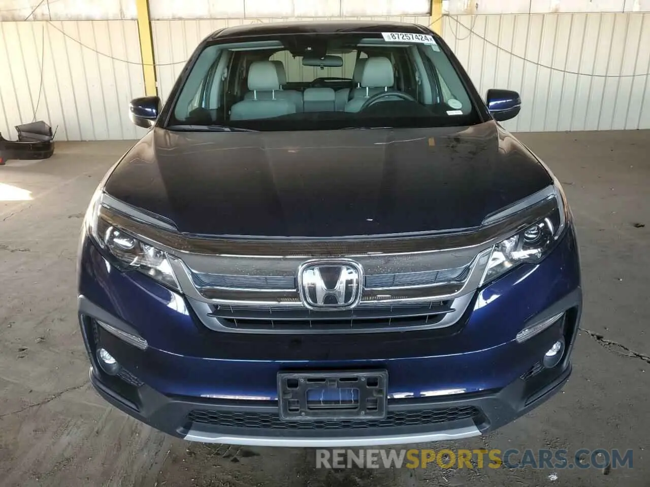 5 fotografías del automóvil dañado 5FNYF6H39KB077795 HONDA PILOT 2019
