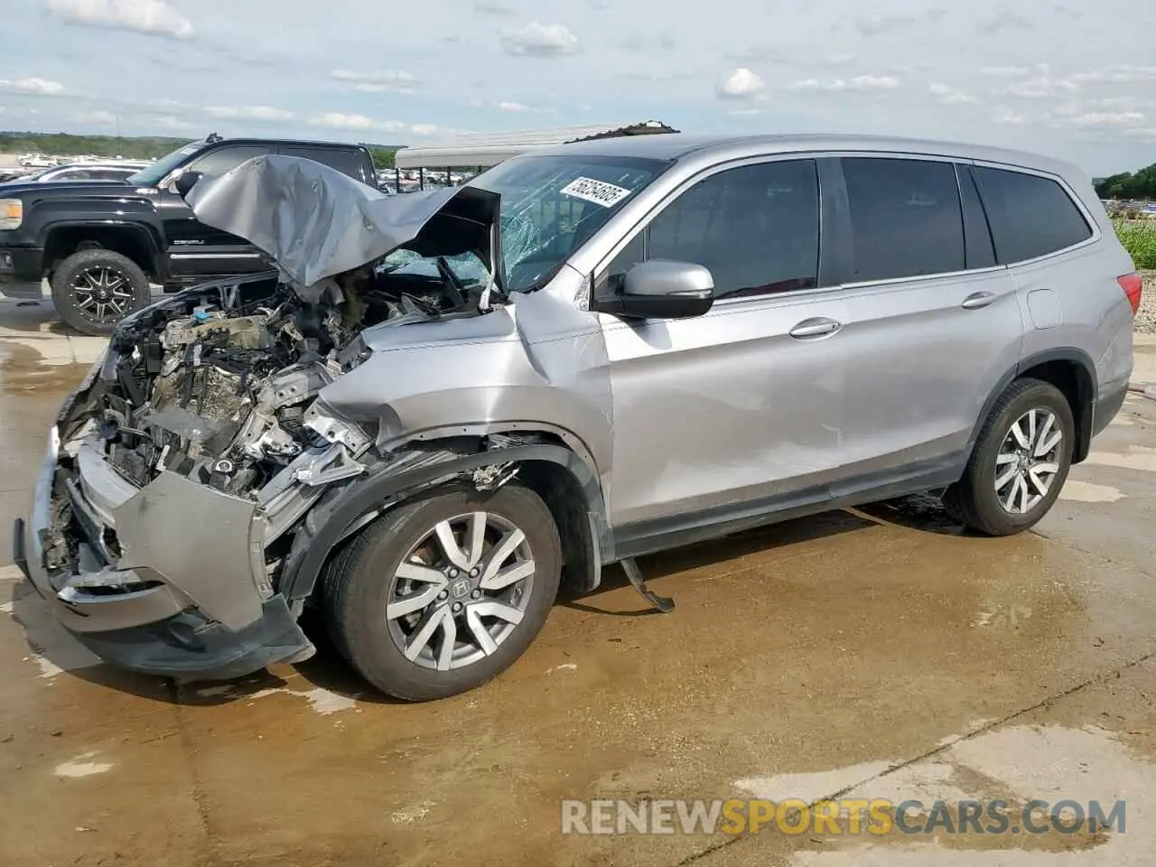 1 fotografías del automóvil dañado 5FNYF6H3XKB027715 HONDA PILOT 2019