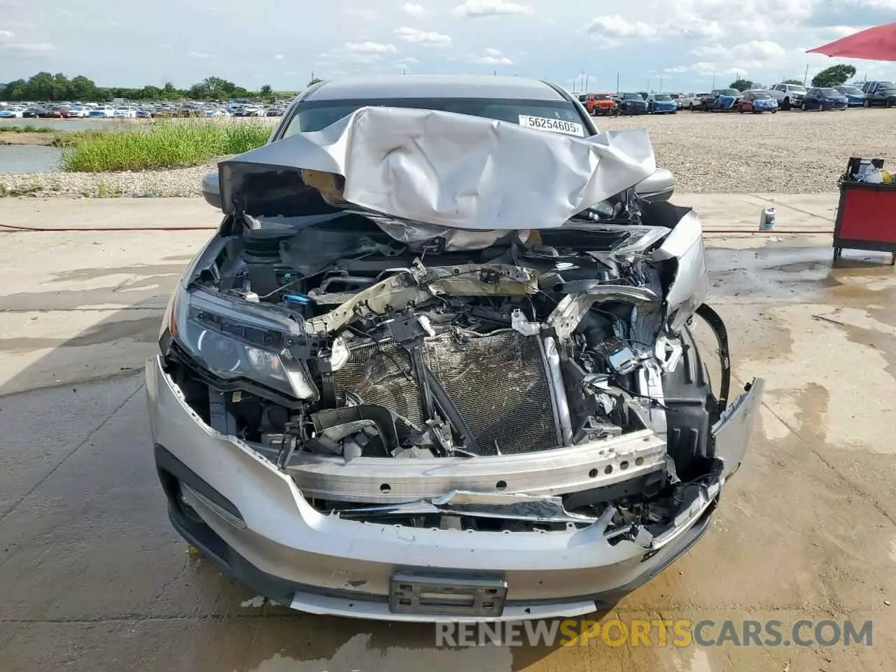 5 fotografías del automóvil dañado 5FNYF6H3XKB027715 HONDA PILOT 2019