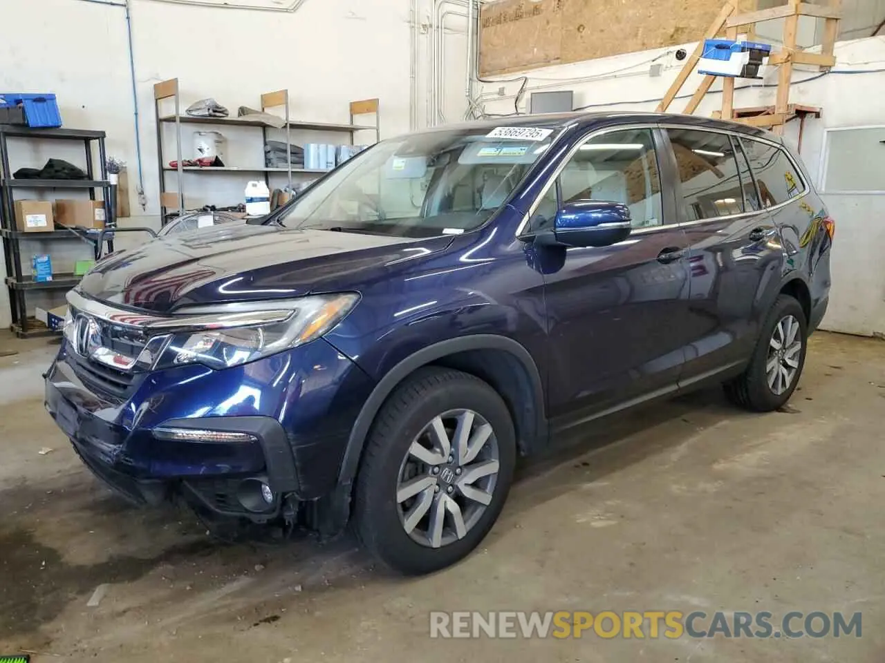 1 fotografías del automóvil dañado 5FNYF6H41KB068016 HONDA PILOT 2019