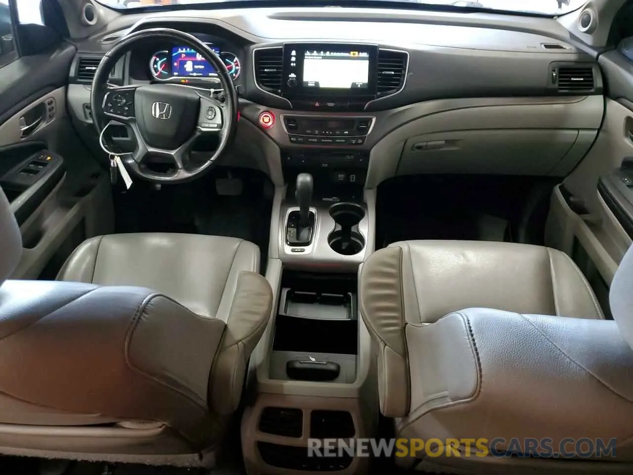 8 fotografías del automóvil dañado 5FNYF6H41KB068016 HONDA PILOT 2019