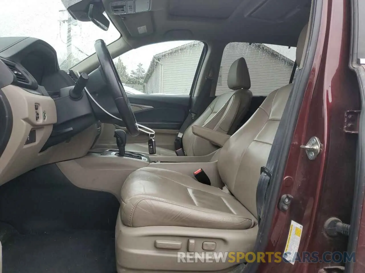 7 fotografías del automóvil dañado 5FNYF6H42KB036580 HONDA PILOT 2019