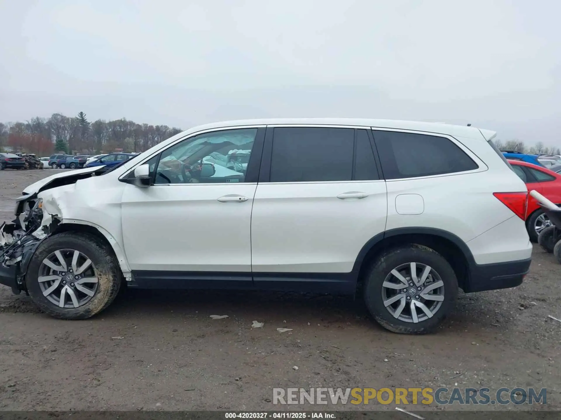 14 fotografías del automóvil dañado 5FNYF6H48KB079031 HONDA PILOT 2019