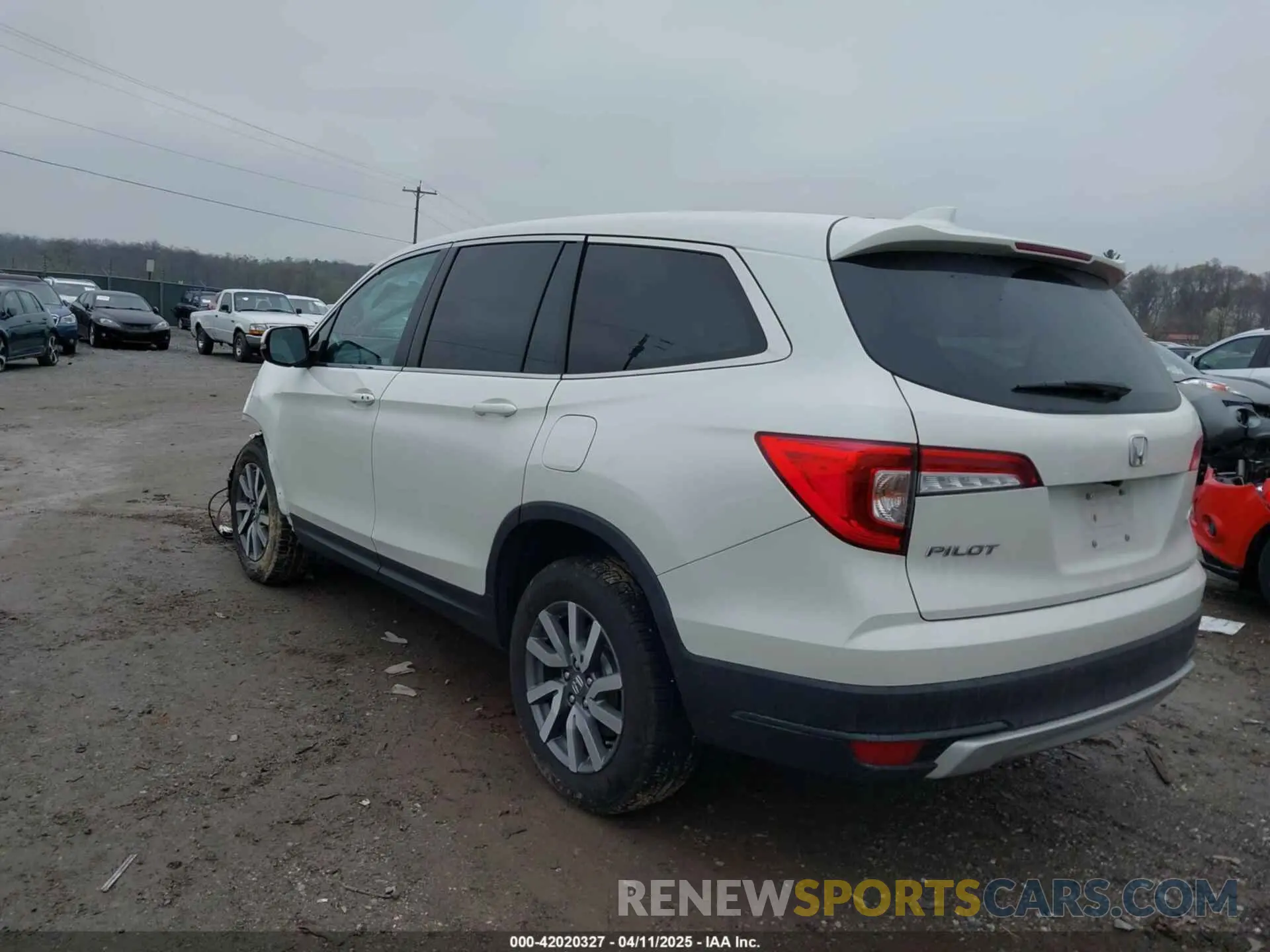 3 fotografías del automóvil dañado 5FNYF6H48KB079031 HONDA PILOT 2019