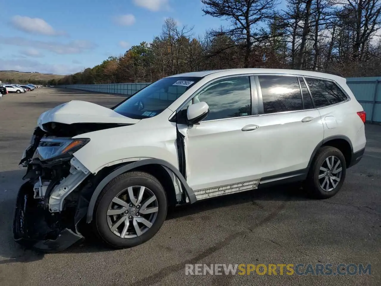 1 fotografías del automóvil dañado 5FNYF6H50KB076830 HONDA PILOT 2019