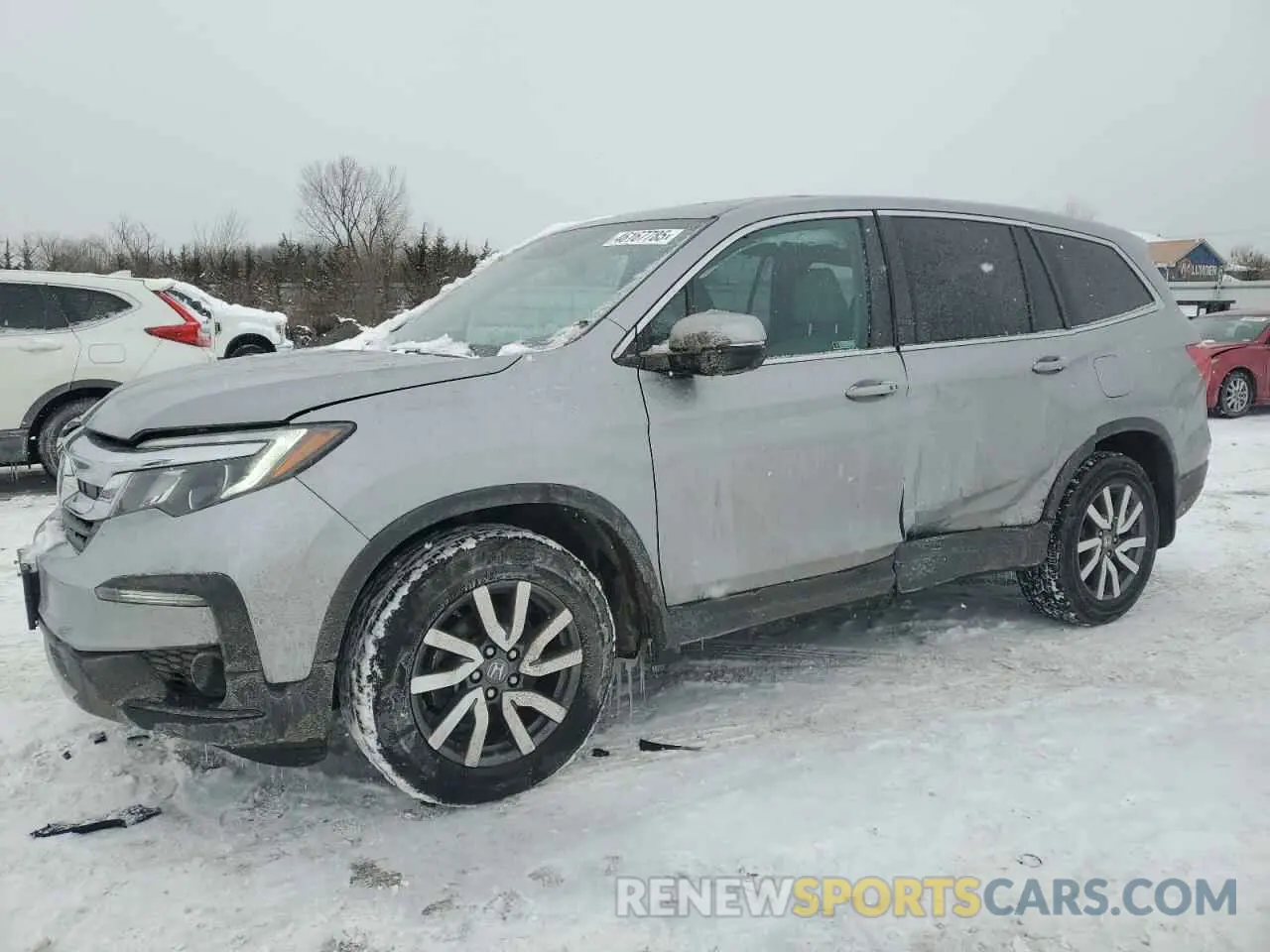 1 fotografías del automóvil dañado 5FNYF6H51KB043447 HONDA PILOT 2019