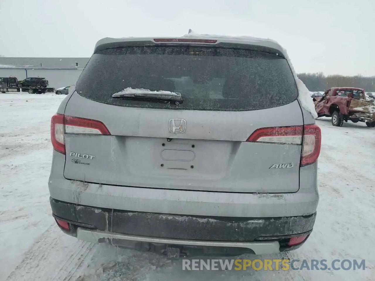 6 fotografías del automóvil dañado 5FNYF6H51KB043447 HONDA PILOT 2019