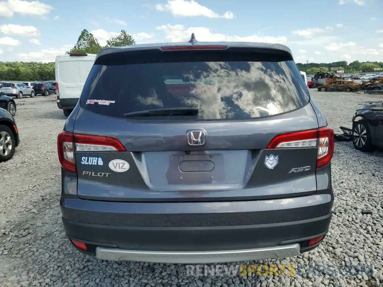7 fotografías del automóvil dañado 5FNYF6H51KB091353 HONDA PILOT 2019