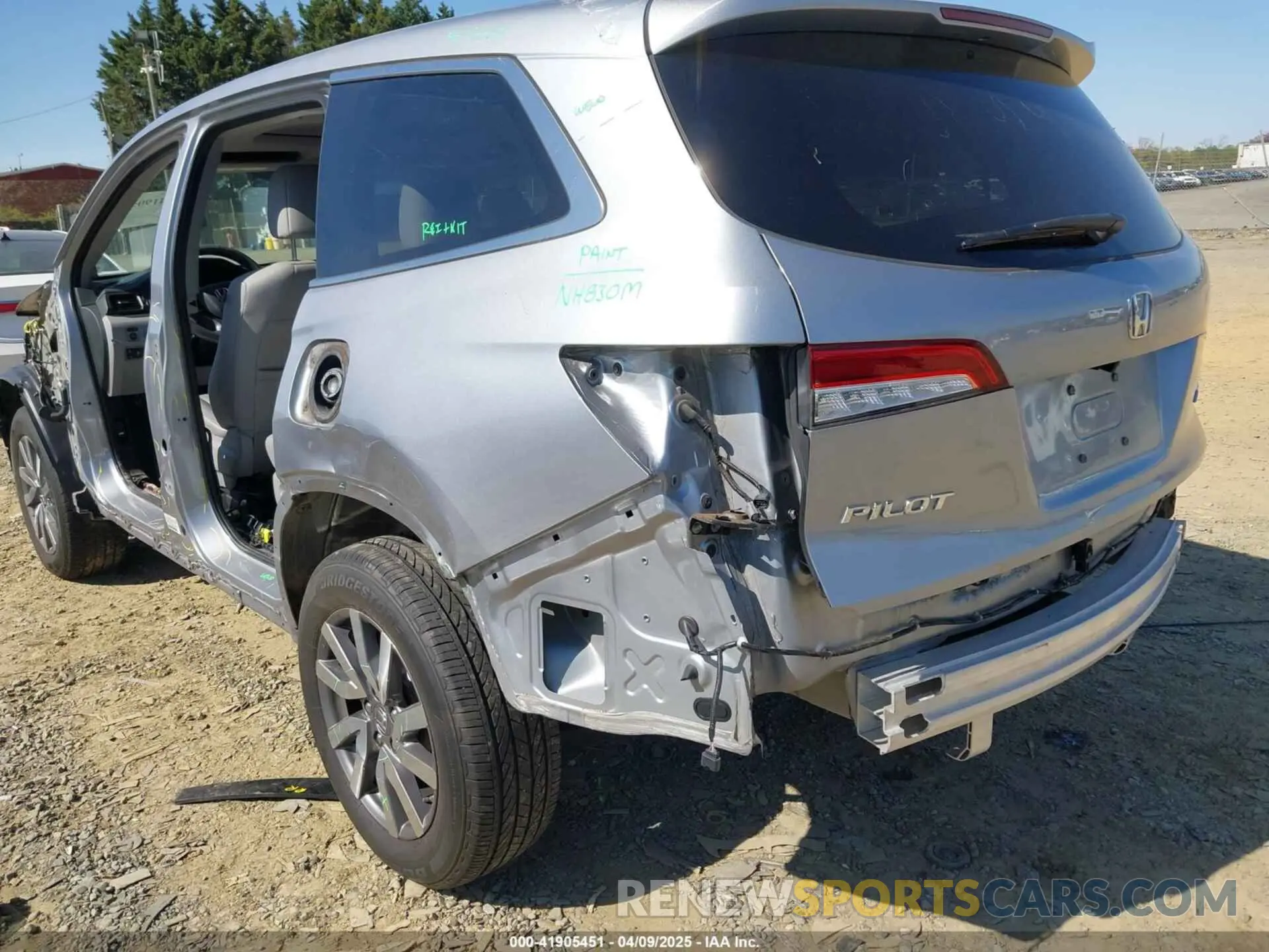 19 fotografías del automóvil dañado 5FNYF6H51KB093099 HONDA PILOT 2019