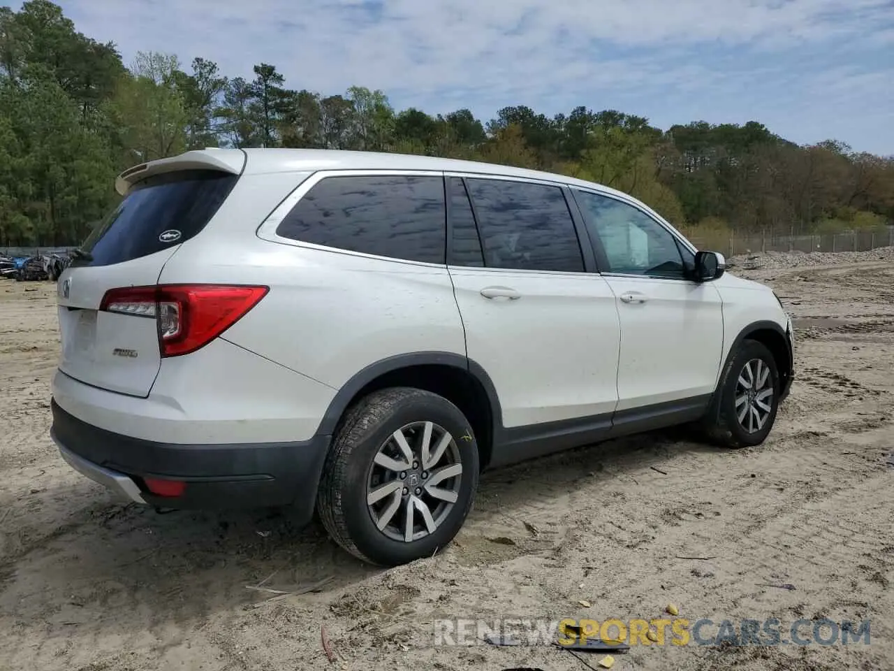 3 fotografías del automóvil dañado 5FNYF6H52KB002244 HONDA PILOT 2019