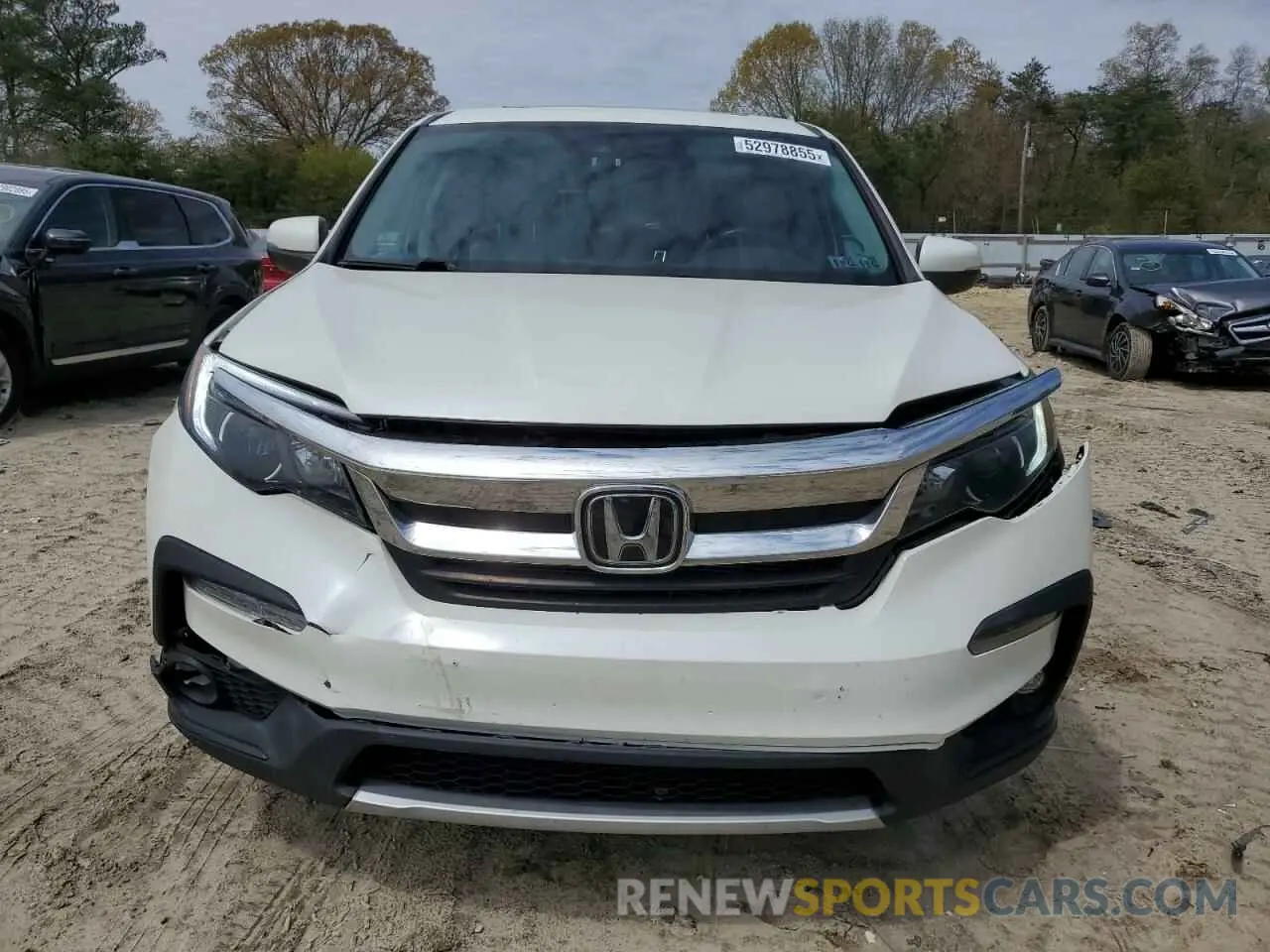 5 fotografías del automóvil dañado 5FNYF6H52KB002244 HONDA PILOT 2019