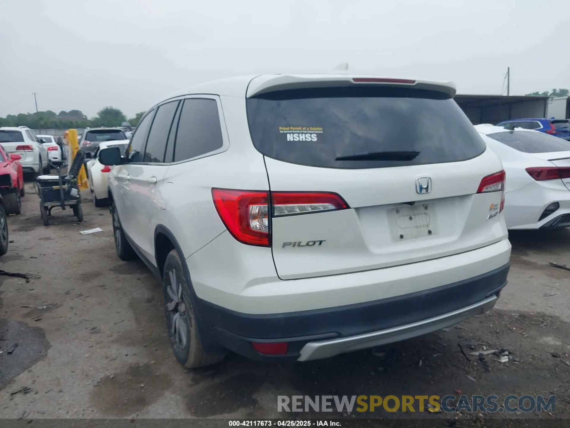 3 fotografías del automóvil dañado 5FNYF6H52KB025930 HONDA PILOT 2019