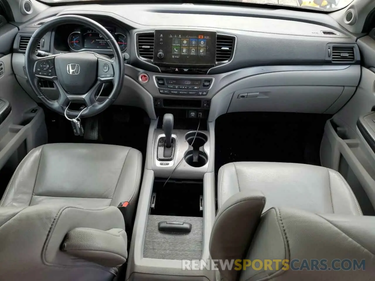 8 fotografías del automóvil dañado 5FNYF6H52KB030450 HONDA PILOT 2019