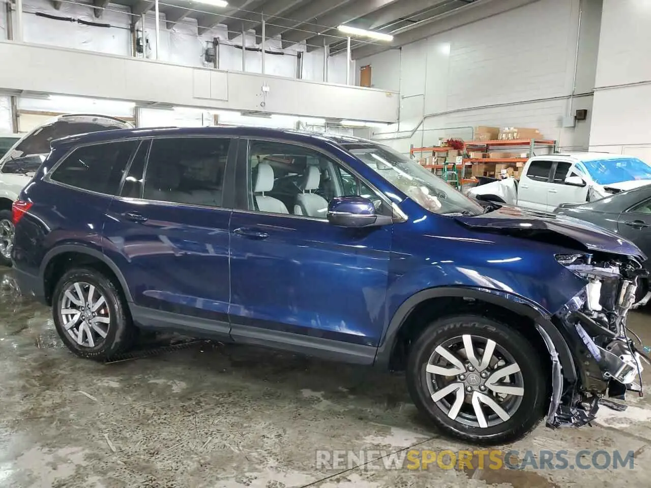4 fotografías del automóvil dañado 5FNYF6H52KB035874 HONDA PILOT 2019