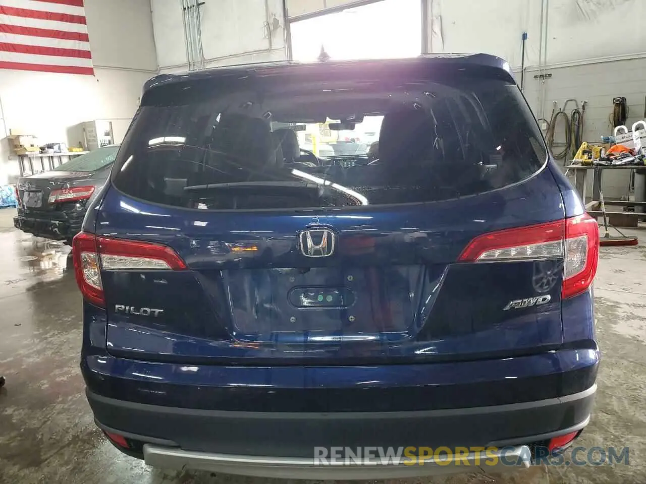 6 fotografías del automóvil dañado 5FNYF6H52KB035874 HONDA PILOT 2019