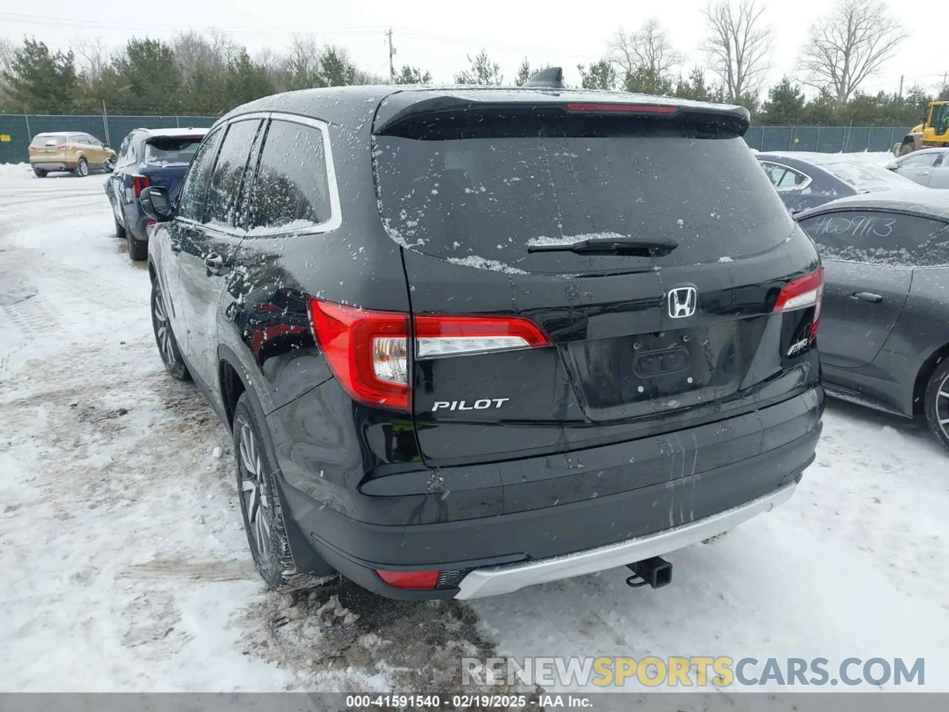 3 fotografías del automóvil dañado 5FNYF6H52KB051363 HONDA PILOT 2019