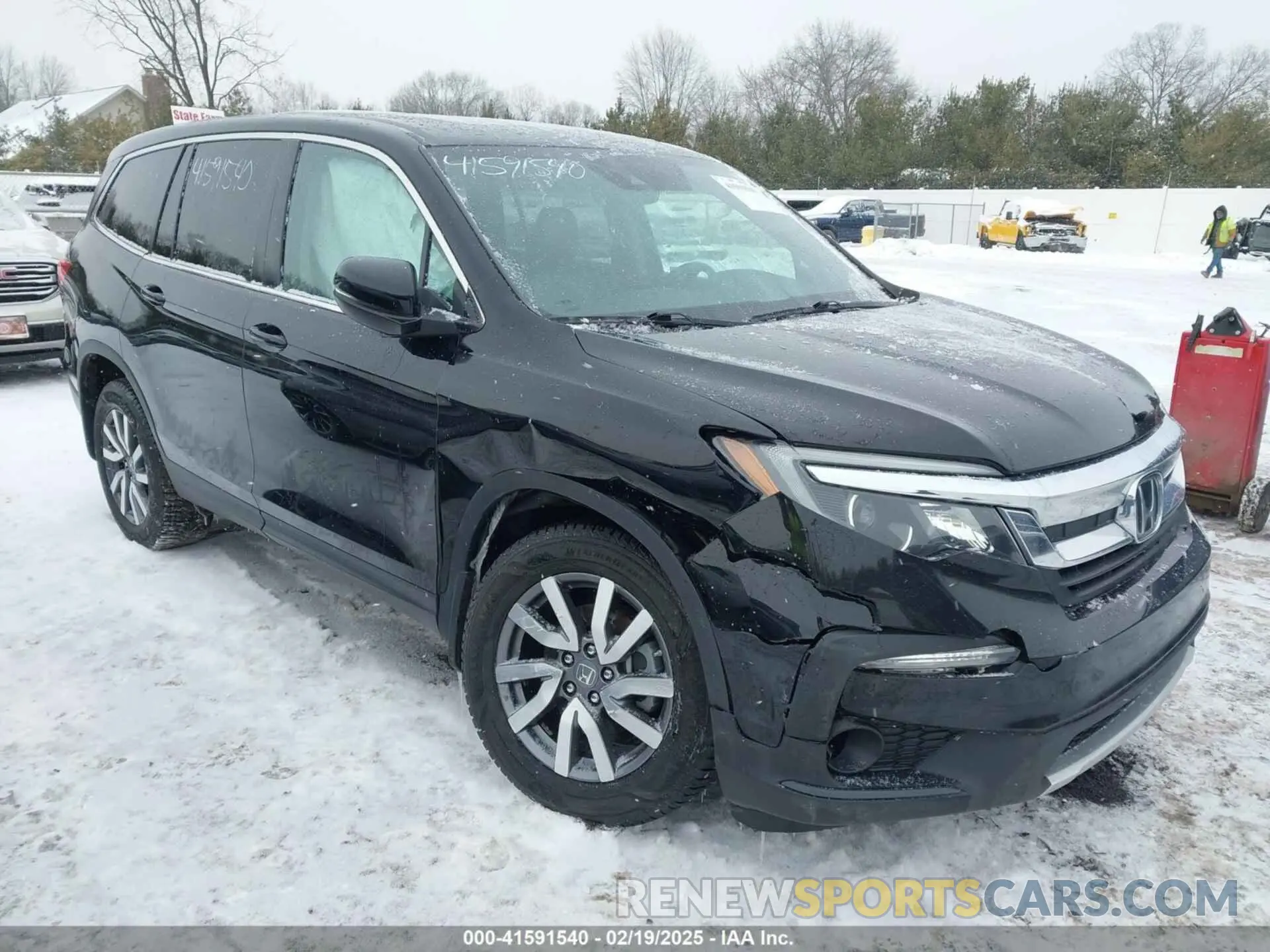 6 fotografías del automóvil dañado 5FNYF6H52KB051363 HONDA PILOT 2019