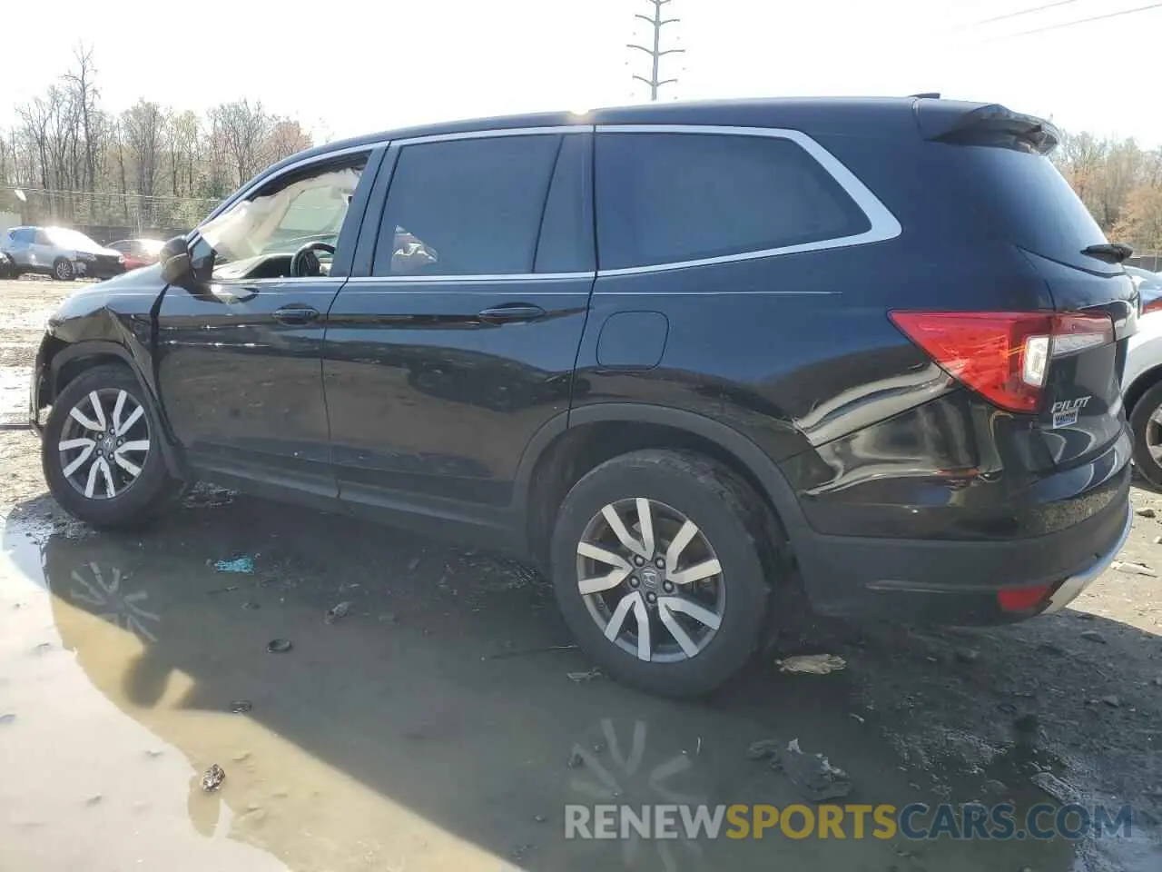 2 fotografías del automóvil dañado 5FNYF6H52KB098151 HONDA PILOT 2019