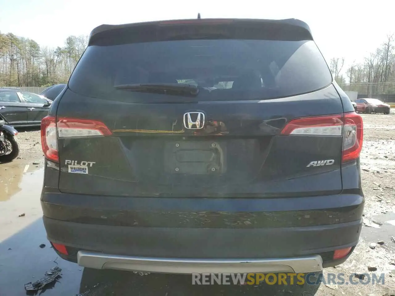 6 fotografías del automóvil dañado 5FNYF6H52KB098151 HONDA PILOT 2019