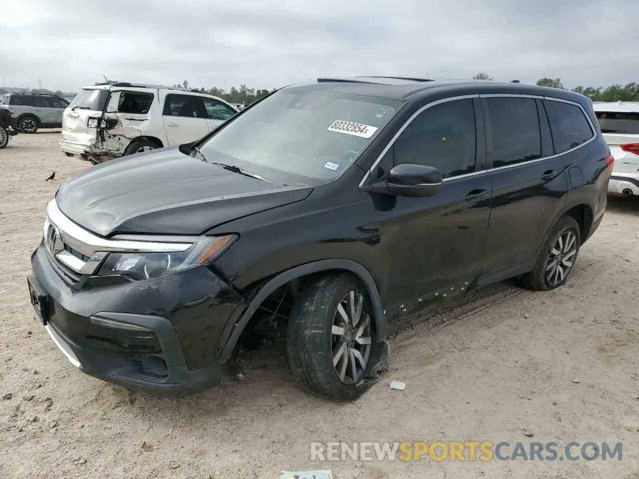 1 fotografías del automóvil dañado 5FNYF6H53KB100991 HONDA PILOT 2019
