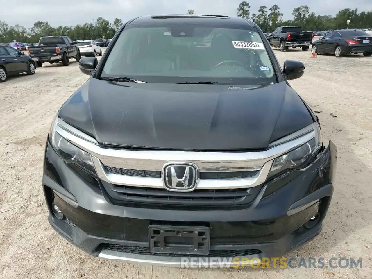 5 fotografías del automóvil dañado 5FNYF6H53KB100991 HONDA PILOT 2019