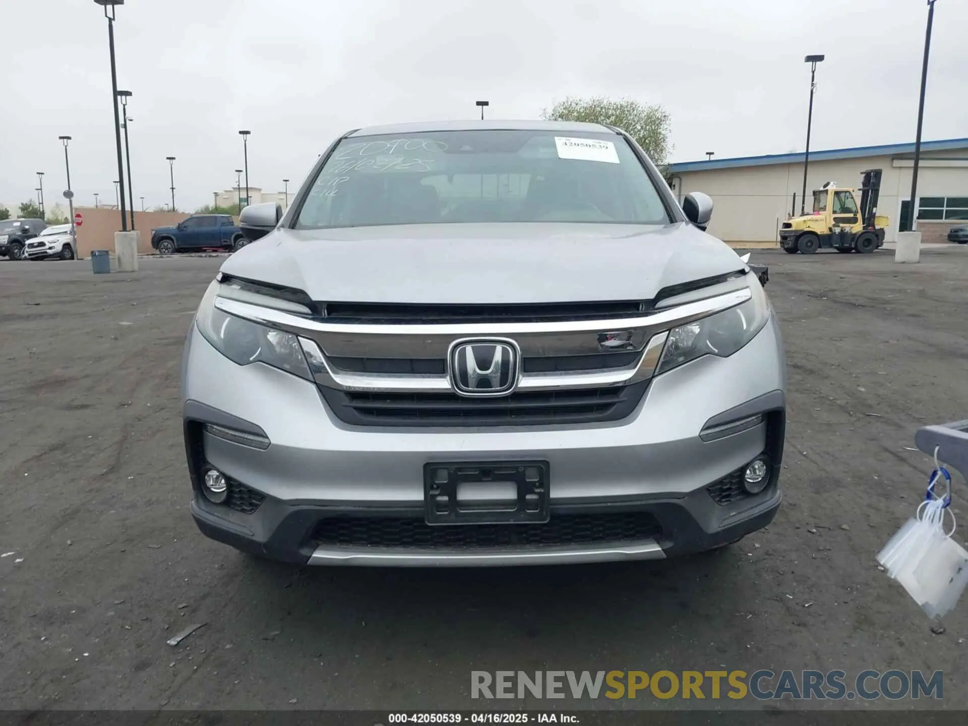13 fotografías del automóvil dañado 5FNYF6H54KB055687 HONDA PILOT 2019