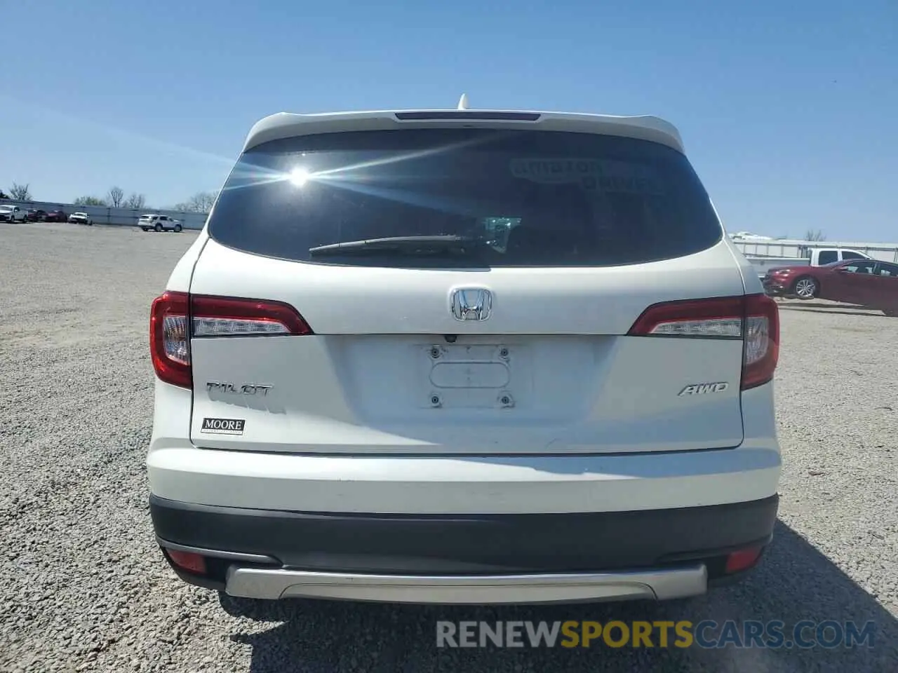 6 fotografías del automóvil dañado 5FNYF6H56KB058459 HONDA PILOT 2019