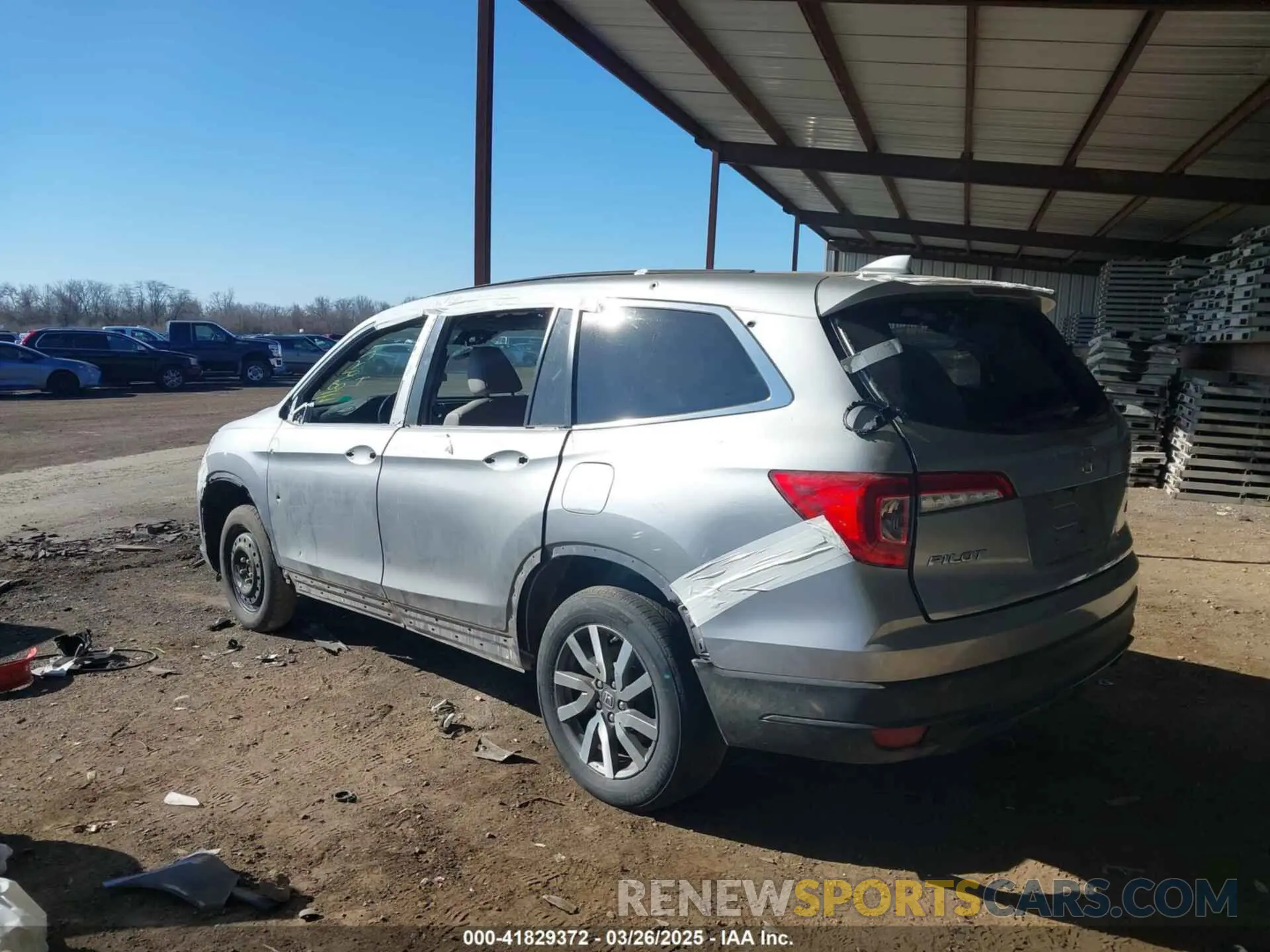 3 fotografías del automóvil dañado 5FNYF6H56KB091932 HONDA PILOT 2019